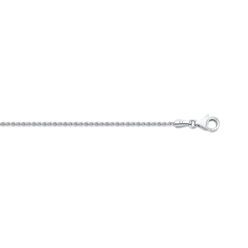 Picture of 925. WHEAT CHAIN 40cm, LOBSTER