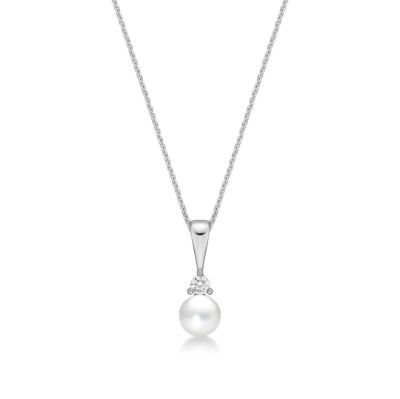 Picture of 6mm FW BUTTON & CZ with CHAIN