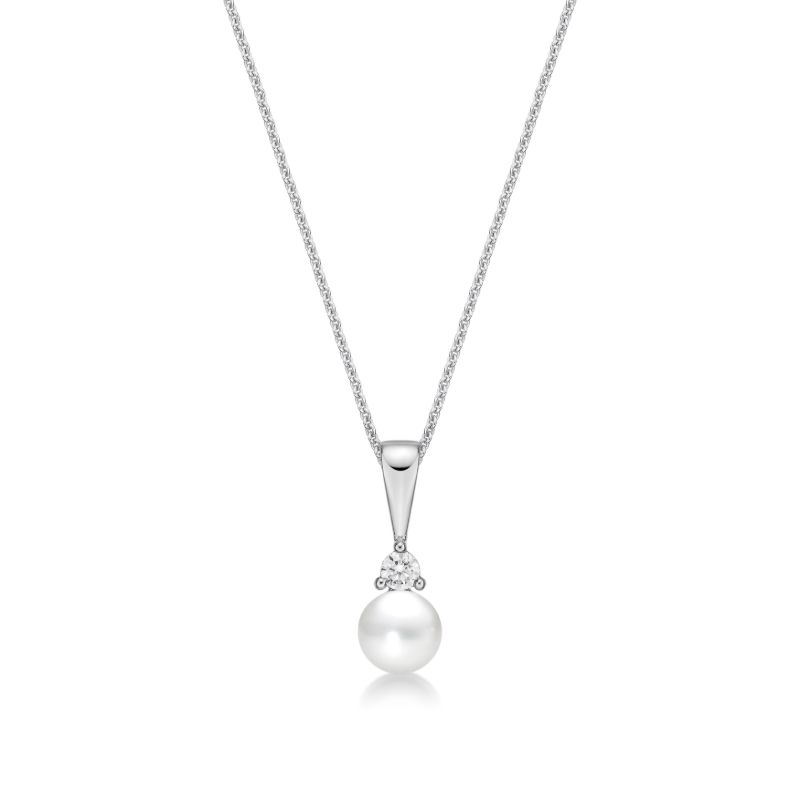 Picture of 6mm FW BUTTON & CZ with CHAIN
