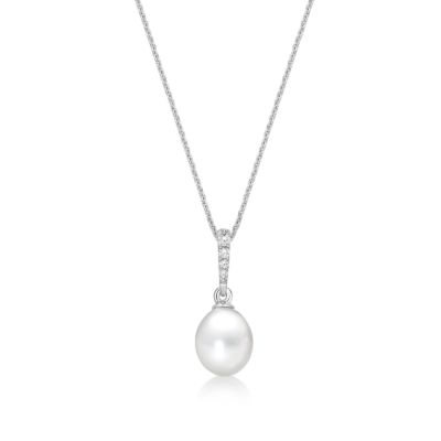 Picture of 8.5mm FWDROP,SHORT TAPR, 5x CZ with CHAIN