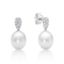 Picture of 8mm FW WHT, PAVE TEAR DROP