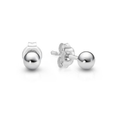 Picture of 5mm SILVER HOLLOW BALL STUDS