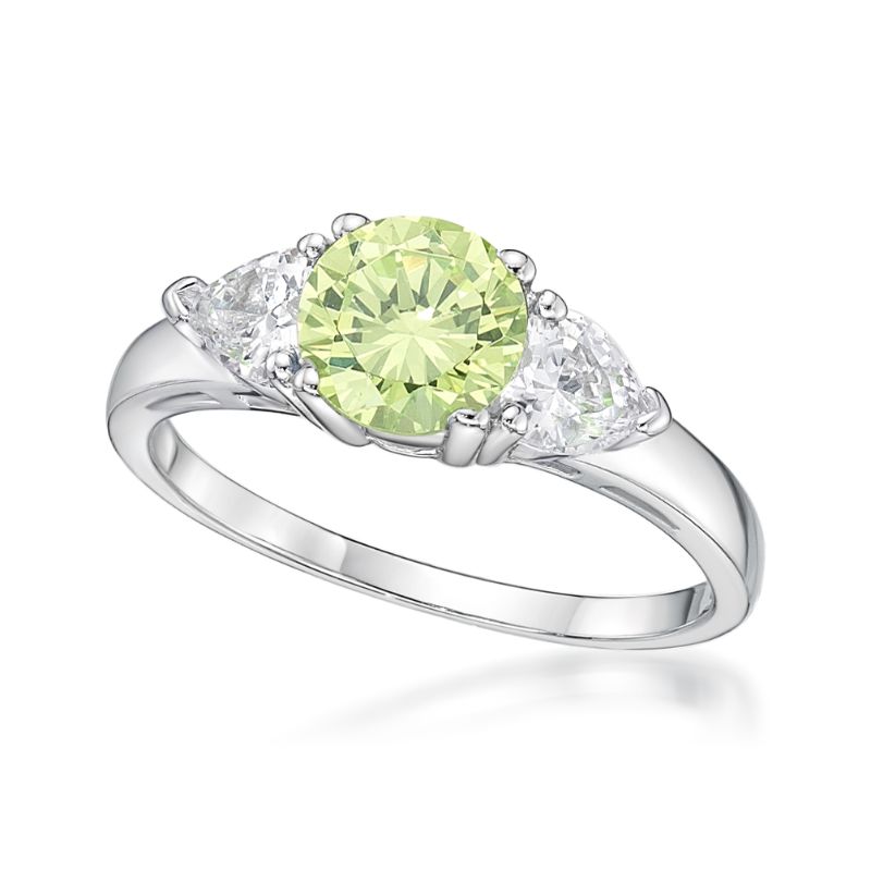 Picture of 3 ST. PERIDOT 5.5ctr, 2x HEART