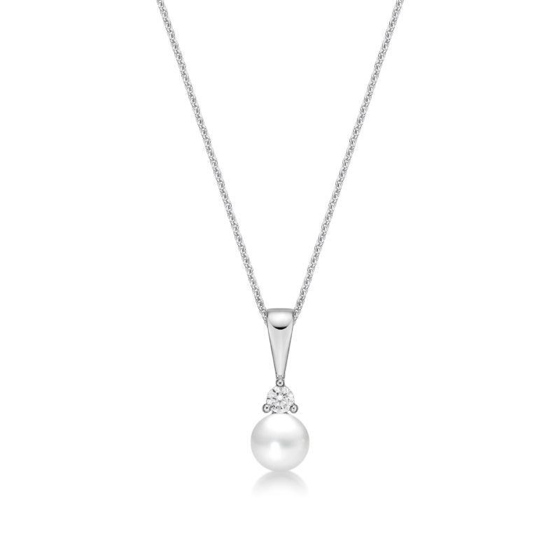 Picture of 6mm FW BUTTON & CZ with CHAIN