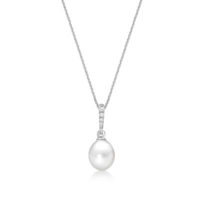 Picture of 8.5mm FWDROP,SHORT TAPR, 5x CZ with CHAIN