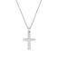 Picture of CROSS, A GOOD SIZE TOO! 11xCZ with CHAIN