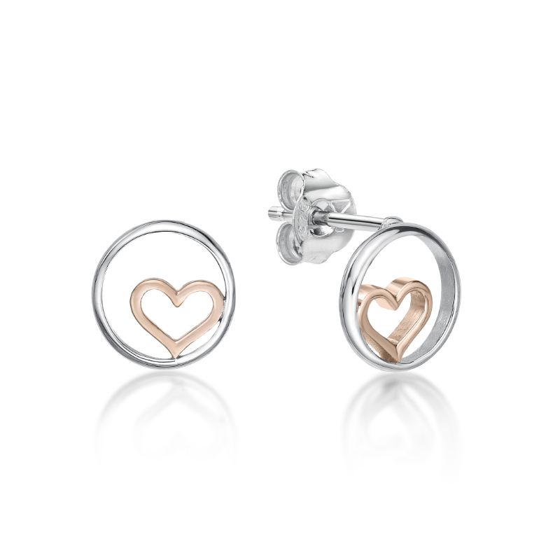 Picture of RGP HEART IN CIRCLE, STUDS
