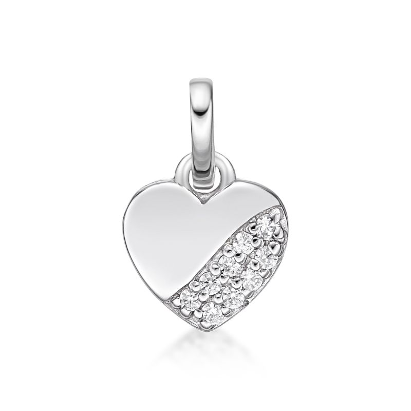 Picture of 2 ROW HEART, PENDANT