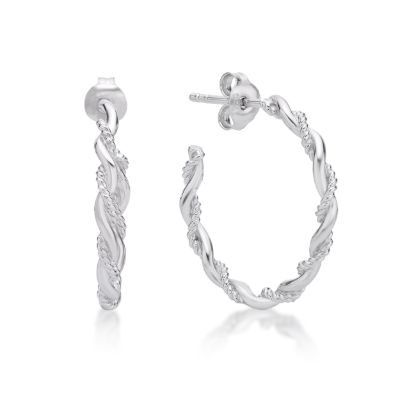 Picture of TWISTED 20mm HOOP, EARPIN & BUTTERFLY