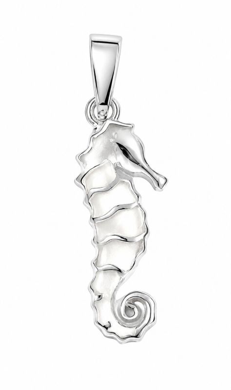Picture of SEAHORSE PENDANT, MOP INLAY, 20mm LONG