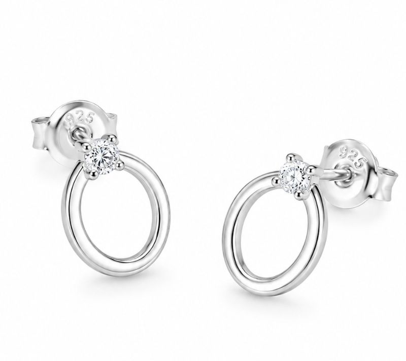 Picture of OVAL + STONE, STUDS