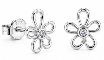 Picture of 0.09ct LGD,PETAL + STONE, STUDS 10mm