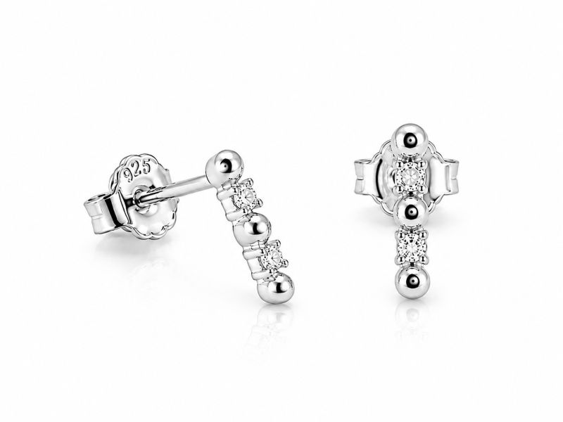 Picture of 0.14ct LGD,BEADS & STONES, STUDS