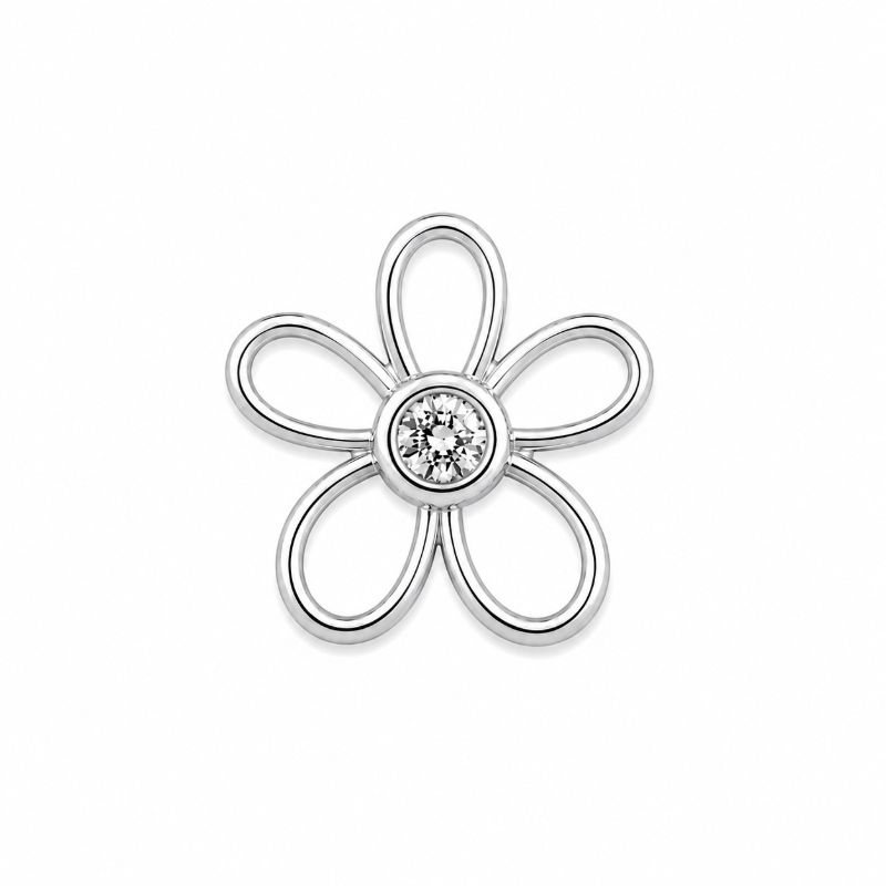 Picture of 0.07ct  LGD,PETAL + STONE, PENDANT 12mm