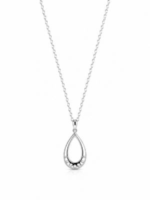 Picture of 0.03ct LGD,HAMMER SET DROP, PENDANT, with chain
