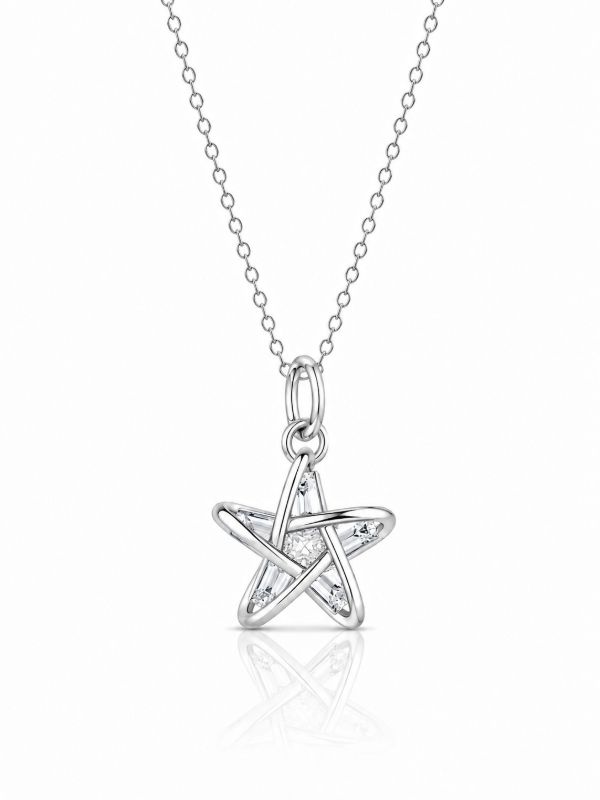 Picture of 5 POINT STAR, PENDANT with chain