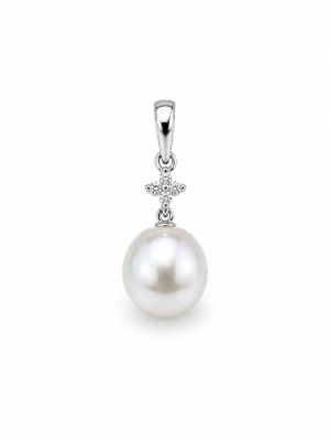 Picture of 8mm FW DRP, CZ FLOWER. WHT