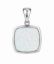 Picture of 12mm SYN OPAL CUSHION BEZEL PEND, with chain