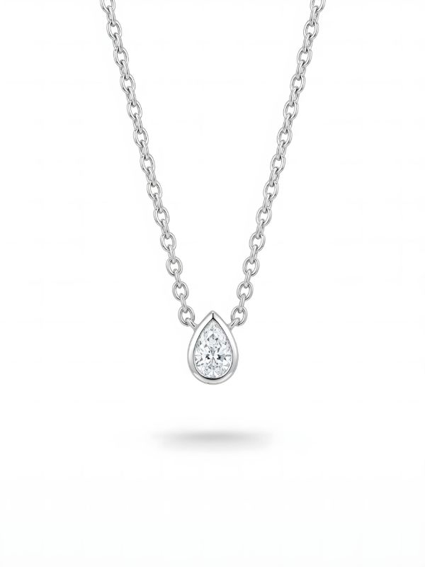 Picture of  0.17ct LGD, 5 x 3mm PEAR, BEZEL N'K