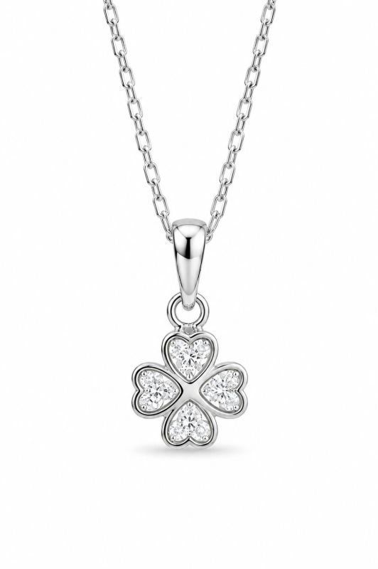 Picture of 0.05ct LGD,4 x 3stone HEARTS, PENDANT