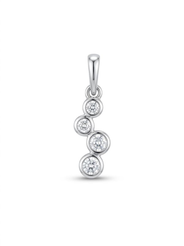 Picture of 0.28ct LGD,4 BEZELS, PENDANT
