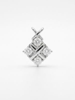 Picture of 0.44ct LGD,4 x 3mm SQUARE, PENDANT