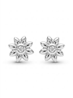 Picture of 0.06ct LGD POLISHED LOTUS, STUDS. 2mm CTR