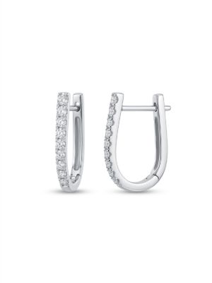 Picture of 0.54ct LGD REVERSE TAPER HUGGIE, 2.6 x 19 , 9 STONES