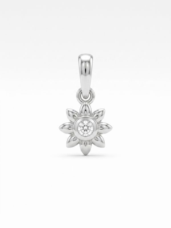 Picture of 0.06ct LGD POLISHED LOTUS, PENDANT. 2.5mm CTR