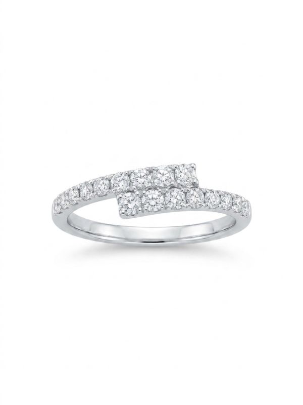 Picture of 0.54ct REVERSE TAPER RING, 18 STONES